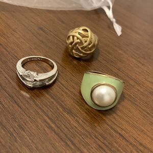 Lia Sophia size 8.5 ring bundle (THREE rings)